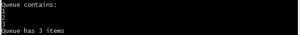 Queue Output
