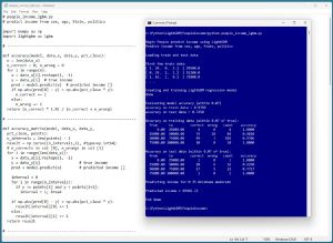 Figure 1: Regression Using LightGBM in Action