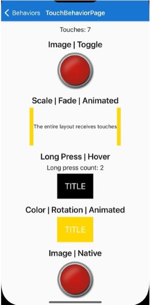 TouchBehavior