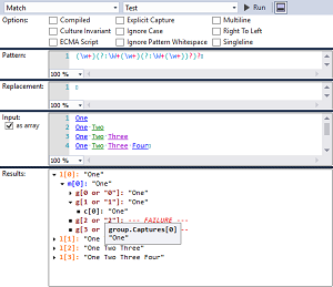 Regex Editor