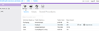 Changing the schema of an existing database table to match your WAMS service.